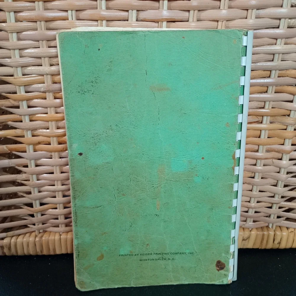 Yadkin County North Carolina‎ Vintage Cookbook Extension Homemakers Club